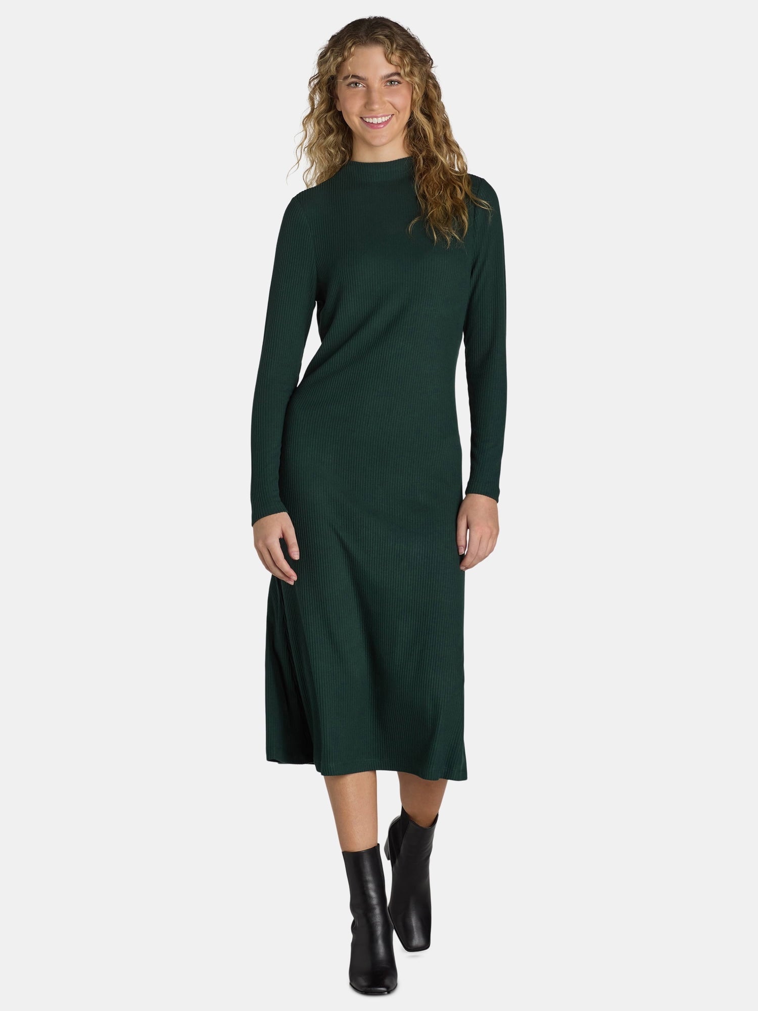 Time and Tru Women's and Women's Plus Ribbed Hacci Knit Midi Dress, Si – VinNews Recommendations Time and Tru Women's and Women's Plus Ribbed Hacci Knit Midi Dress, Si – VinNews Recommendations