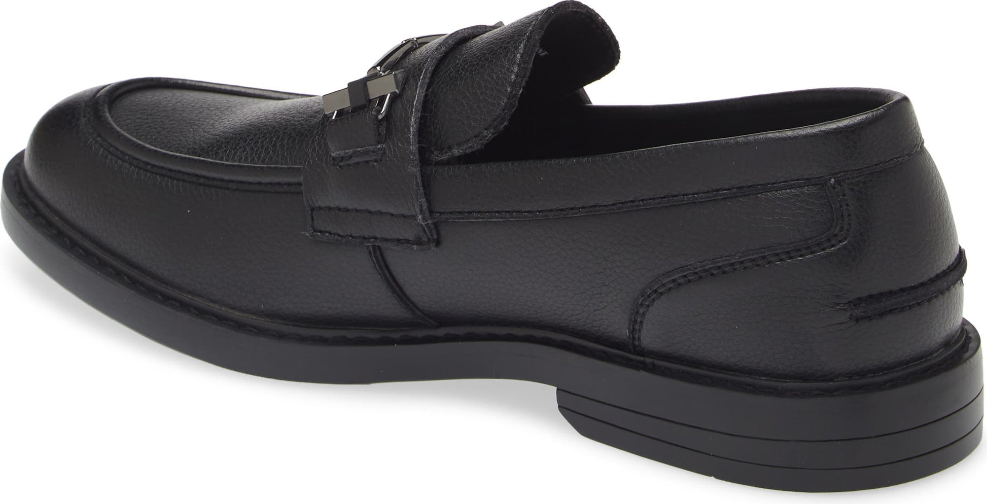 BP. Ollie Bit Loafer, Alternate, color, BLACK