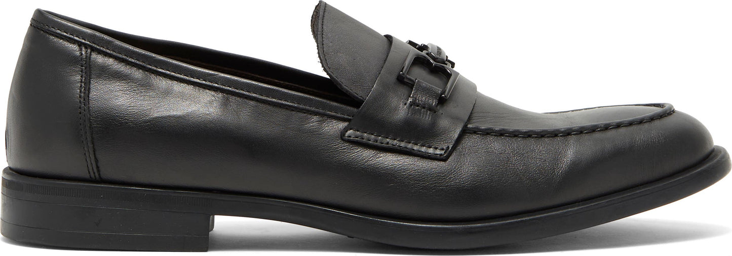 Bruno Magli Rego Bit Loafer, Alternate, color, BLACK