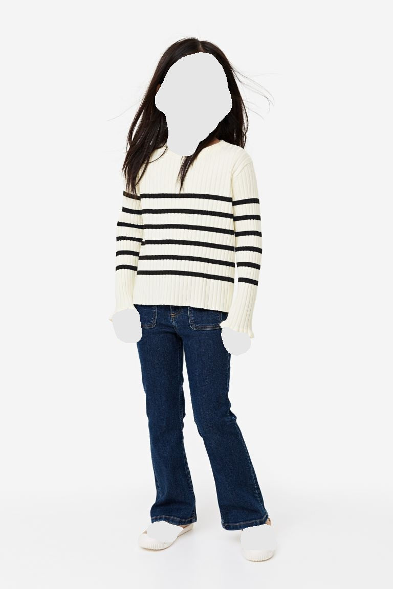 Rib-knit Sweater