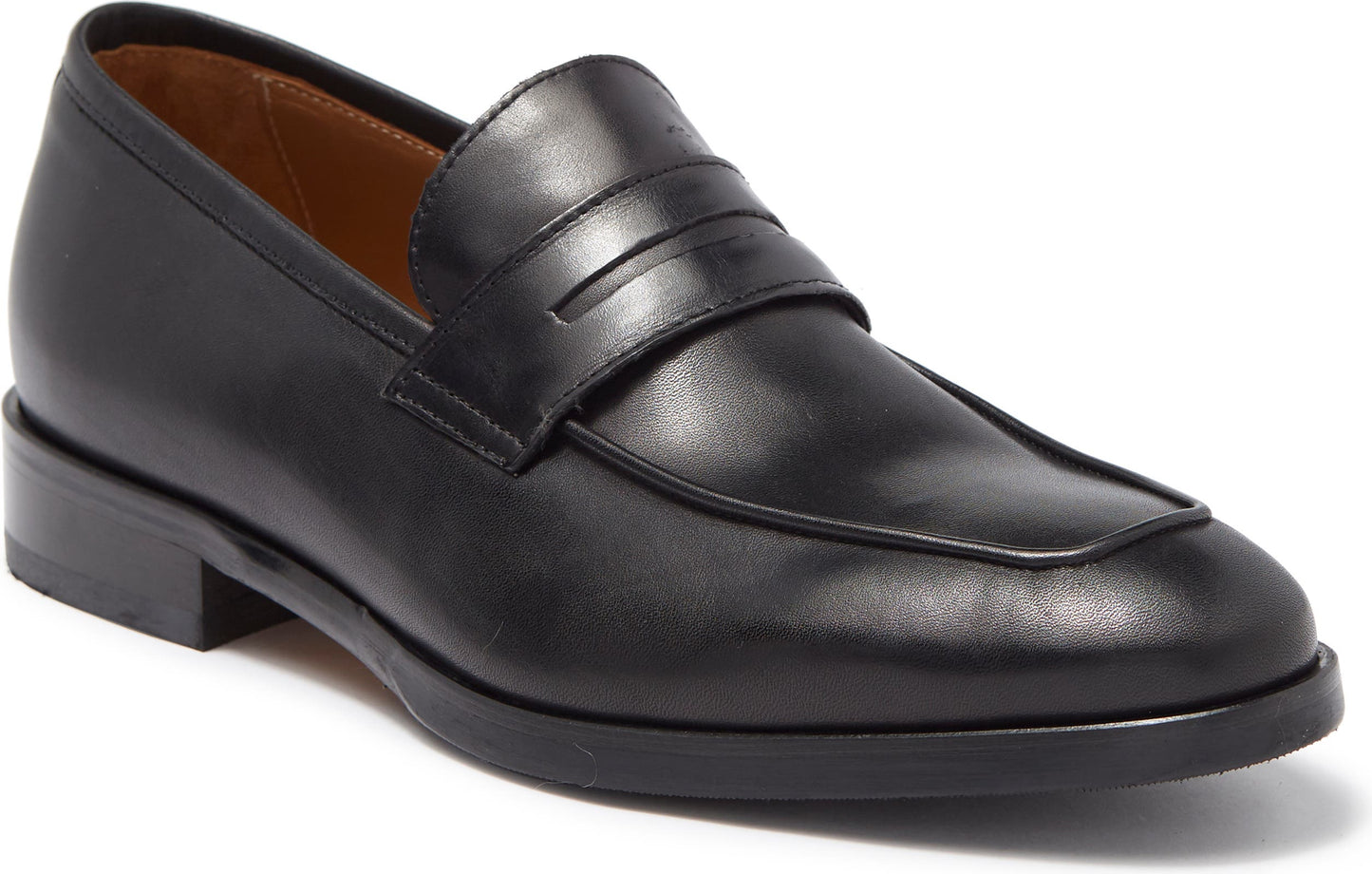 To Boot New York Wakefield Leather Penny Loafer, Main, color, NERO