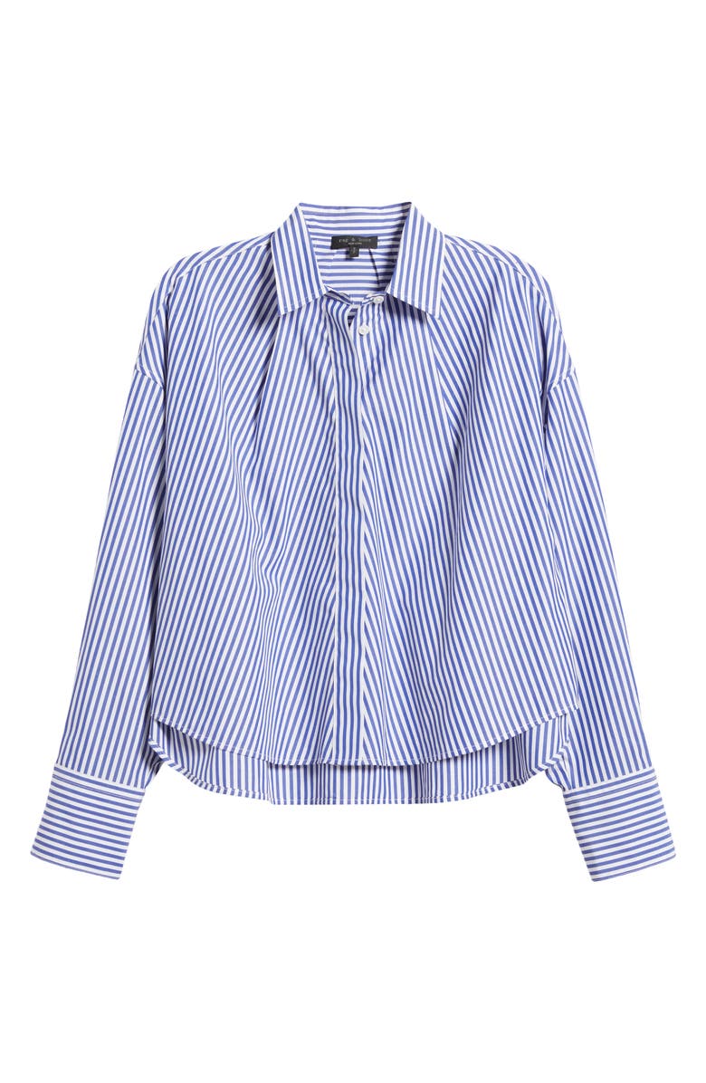rag & bone Martha Stripe Cotton Button-Up Shirt