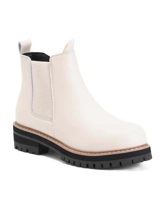 Leather Waterproof Chelsea Boots