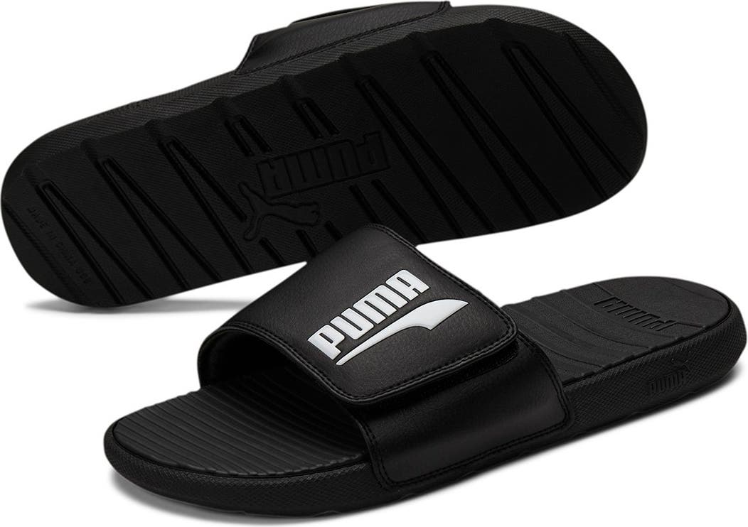 PUMA Cool Cat V FS Slide, Main, color, BLACK