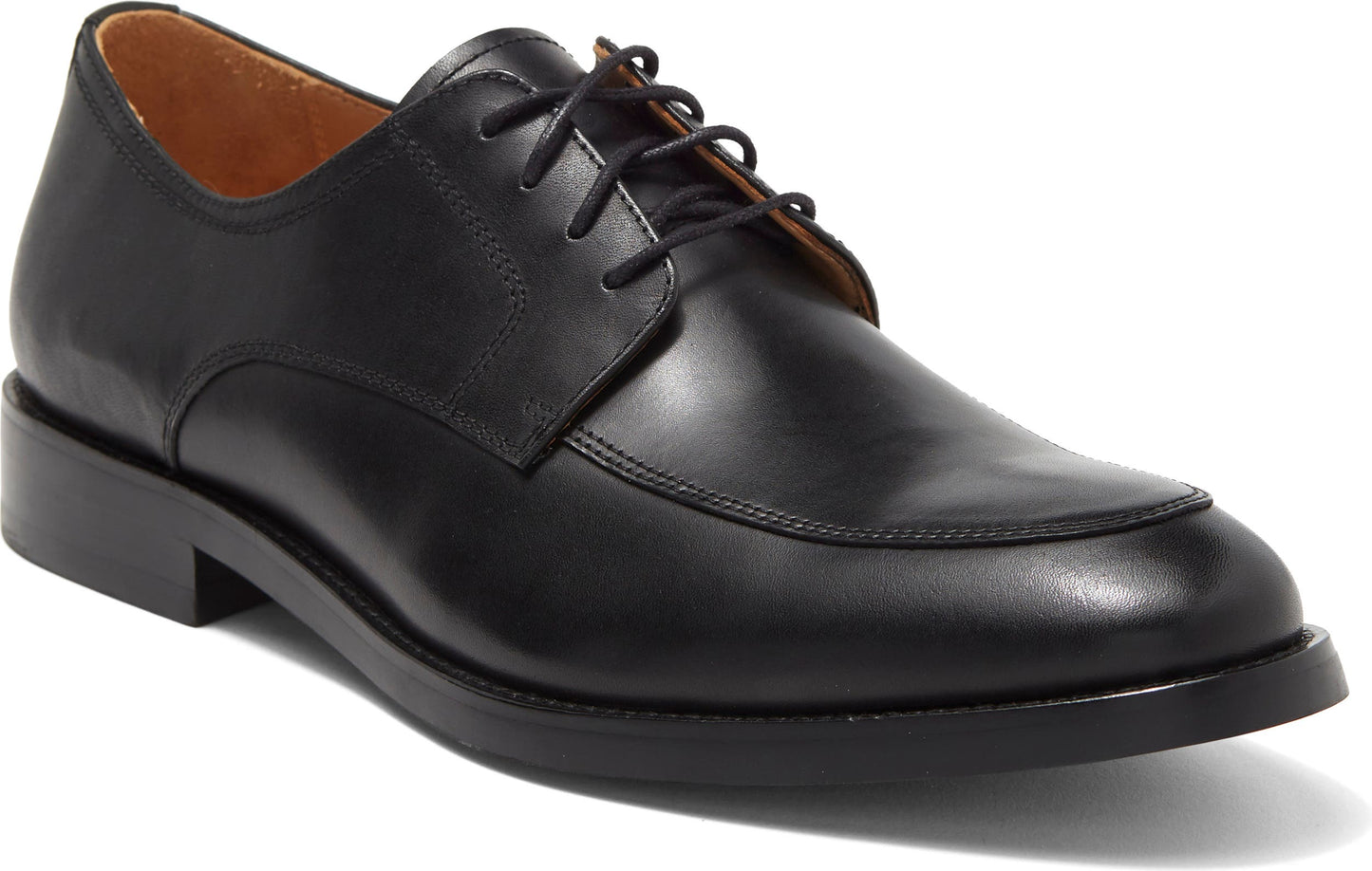 Warfield & Grand Haddock Apron Toe Derby, Main, color, BLACK