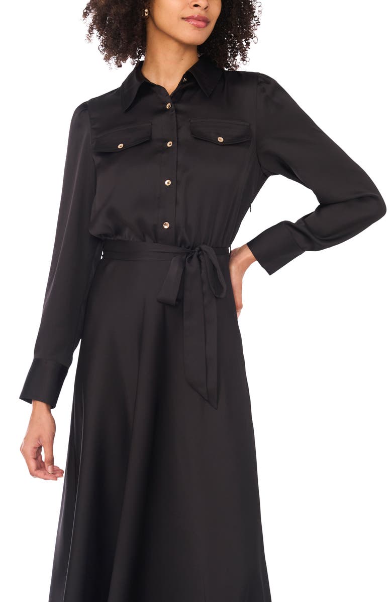 Ted Baker Isabelle Long Sleeve Belted Shirtdress