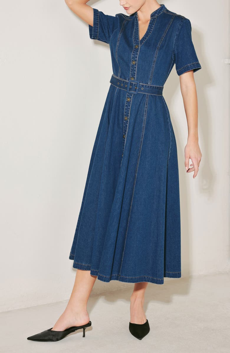 FREEMARKET Denim Midi Dress