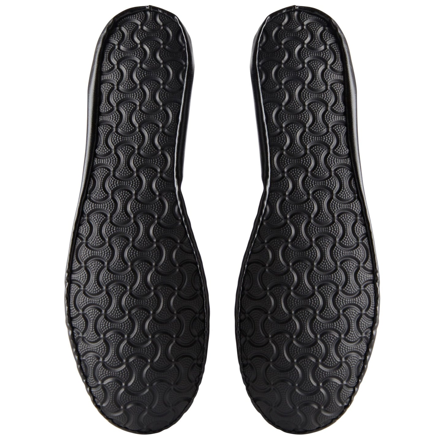 Walmart Black Foldable Ballet Flats for Women, Roll Up Flats with Zipper Pouch, US Size 8.5-9.5