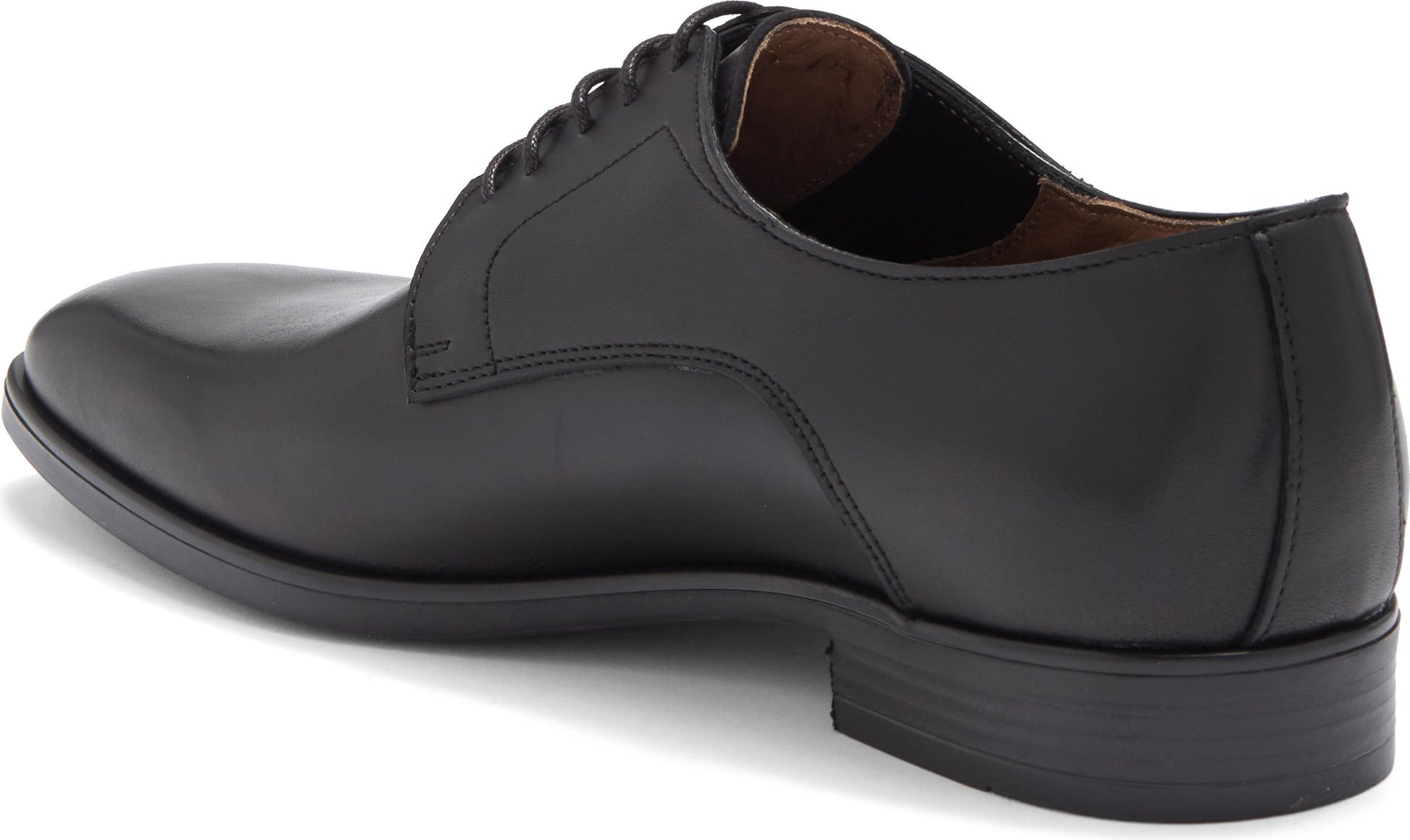 To Boot New York Seth Plain Toe Derby, Alternate, color, CRUST NERO