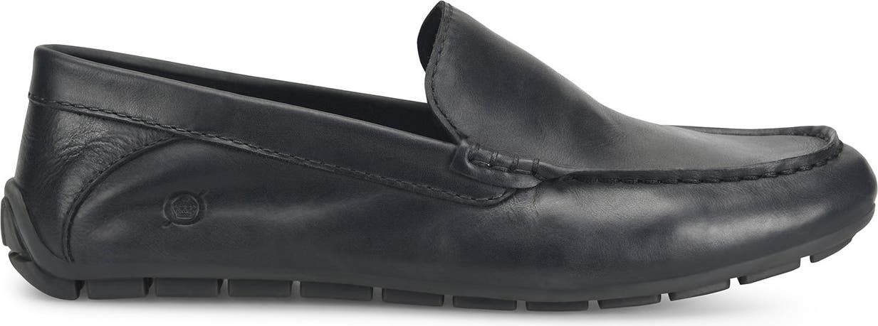 BØRN Born Liam Leather Loafer, Alternate, color, BLACK F/G