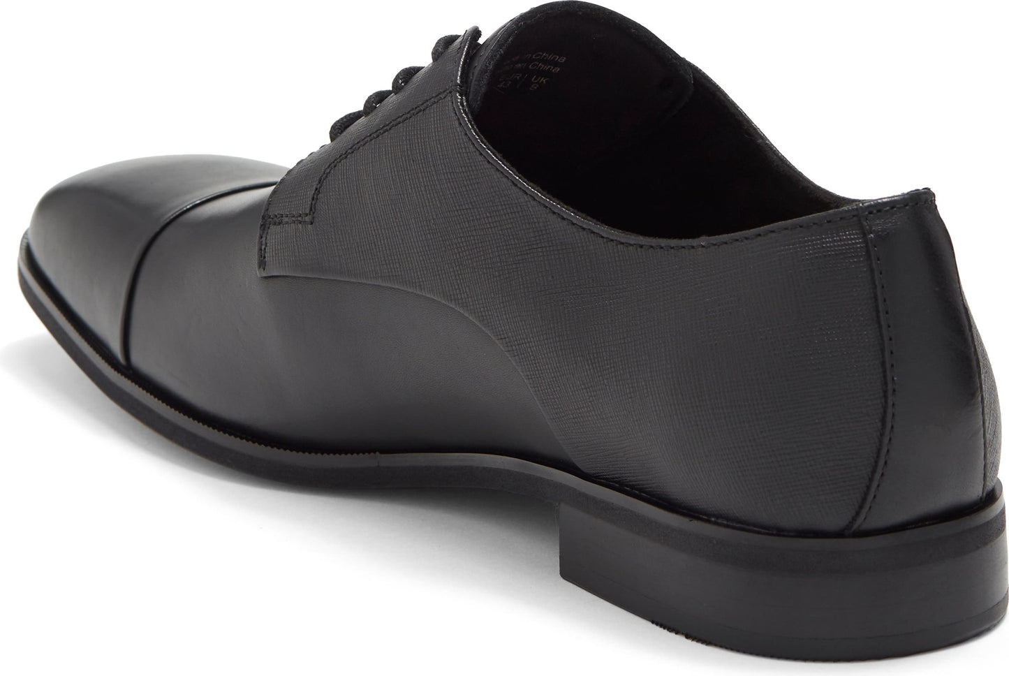 ALDO Rothko Cap Toe Derby, Alternate, color, BLACK