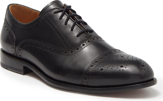 CURATORE Mineo Cap Toe Oxford, Main, color, BLACK