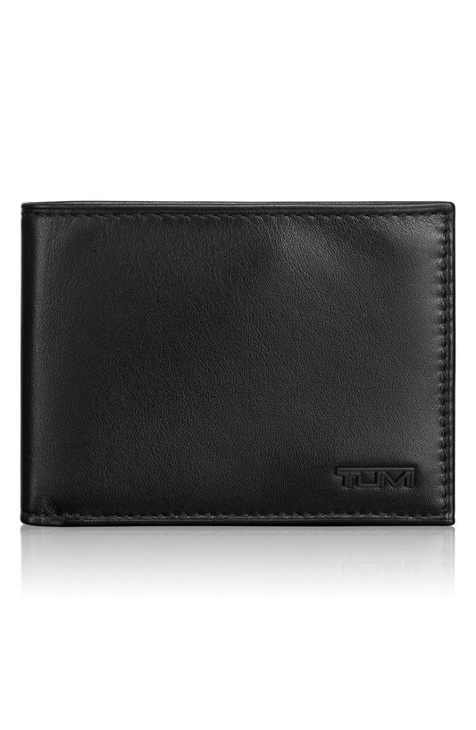 Tumi Delta Global - ID Lock<sup>™</sup> Shielded Double Billfold Wallet, Main, color, Black