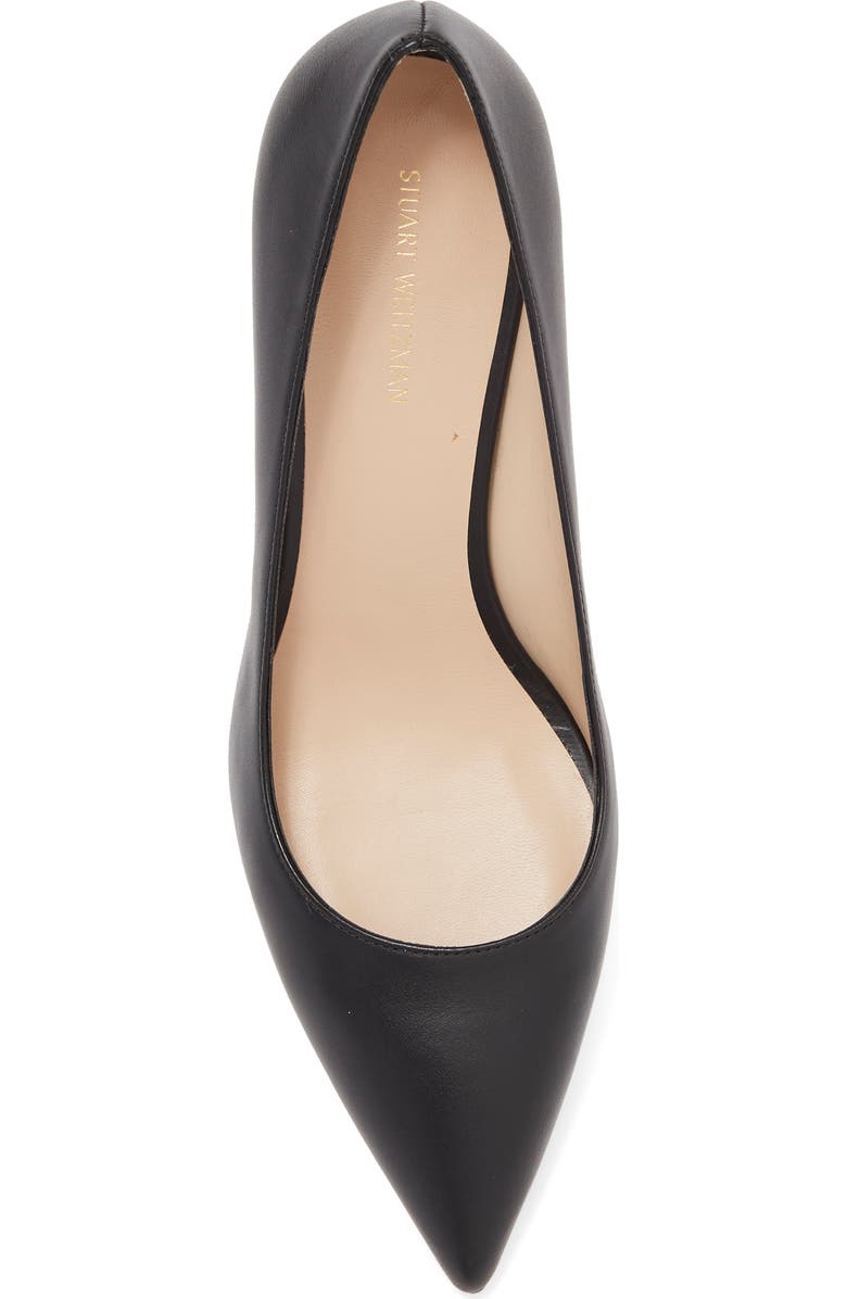 Stuart Weitzman Leigh 75 Pointed Toe Pump (Women)