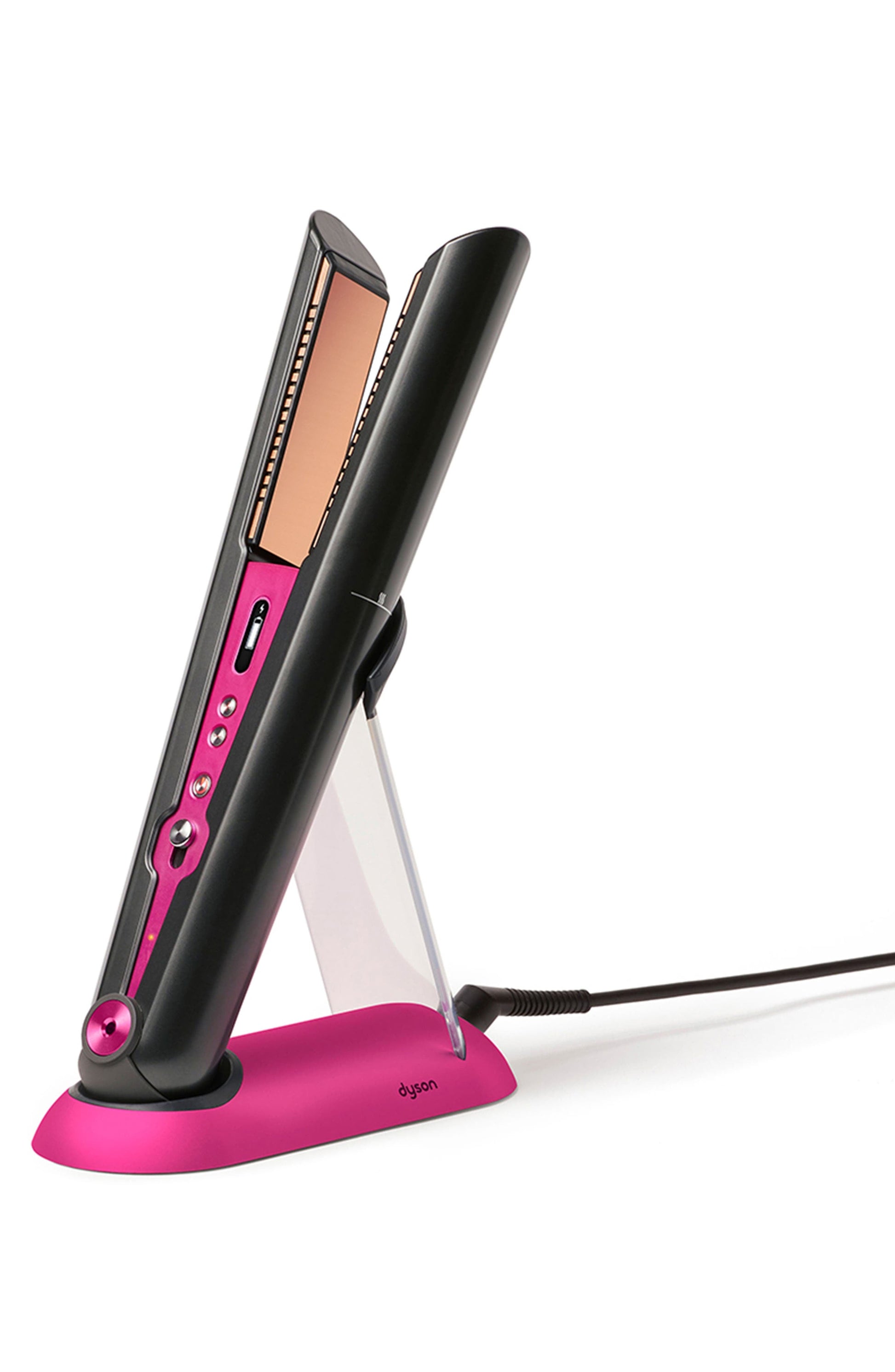 Dyson Corrale<sup>™</sup> Straightener Black Nickel/Fuchsia – Refurbished, Alternate, color, NK/ FU