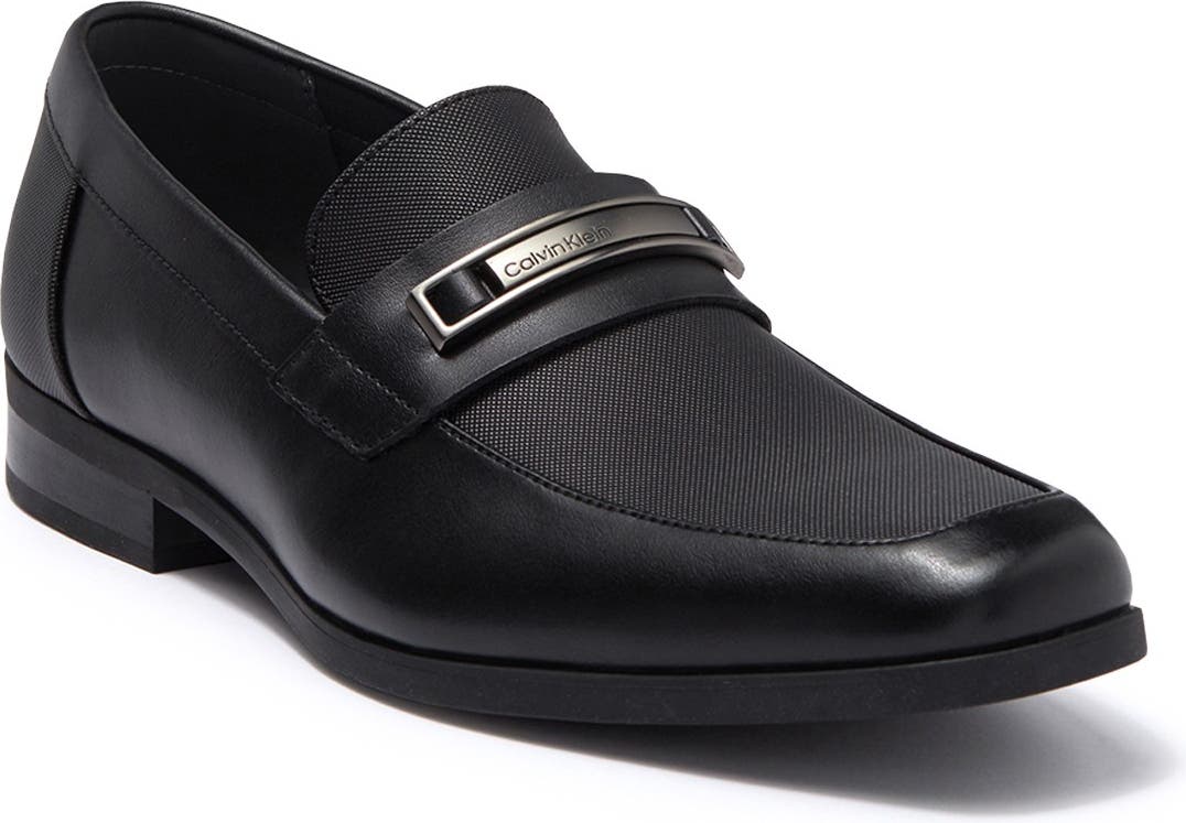 CALVIN KLEIN Jameson Loafer, Main, color, BLACK / BLACK