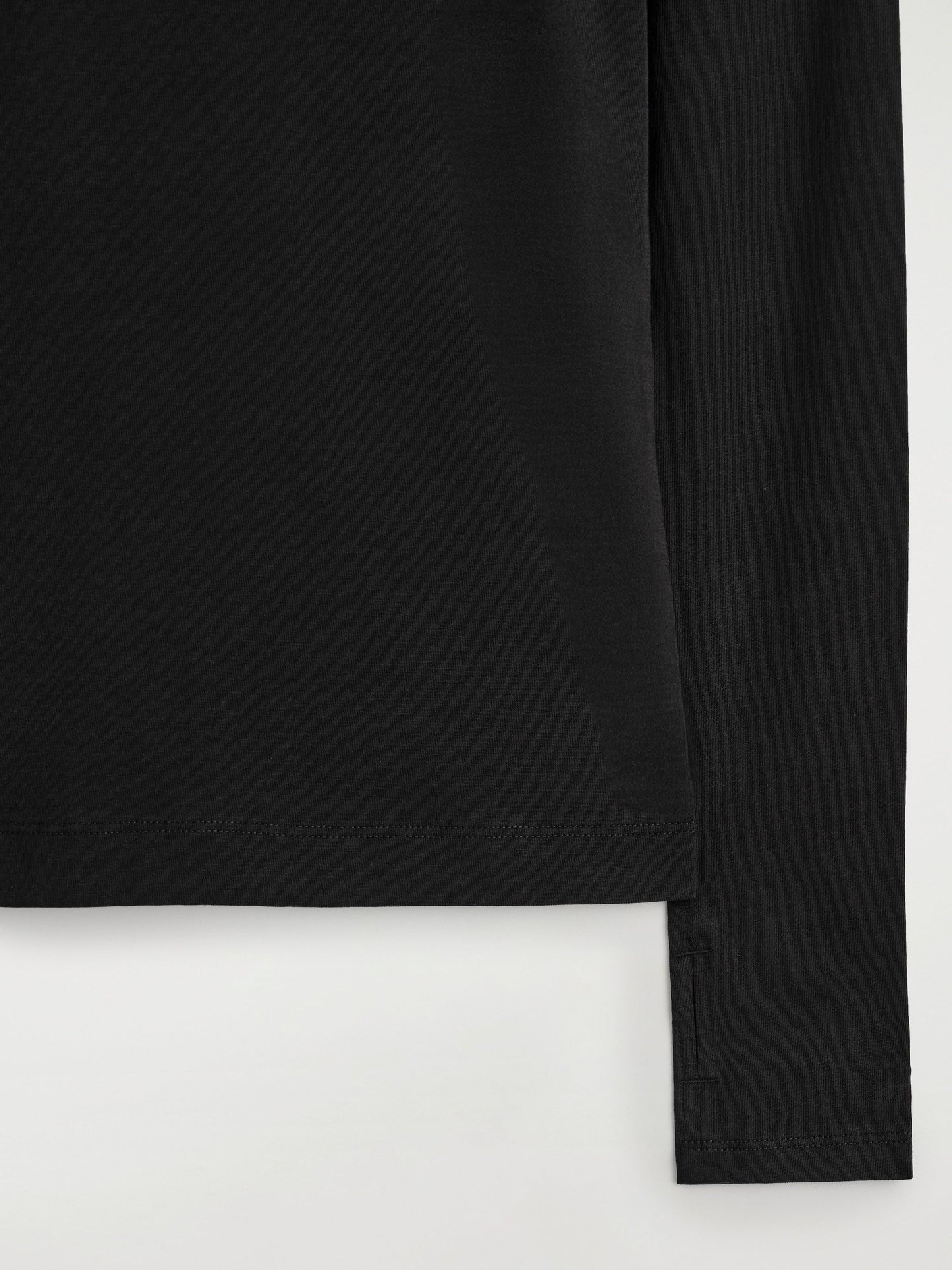 COTTON LONG-SLEEVED TOP