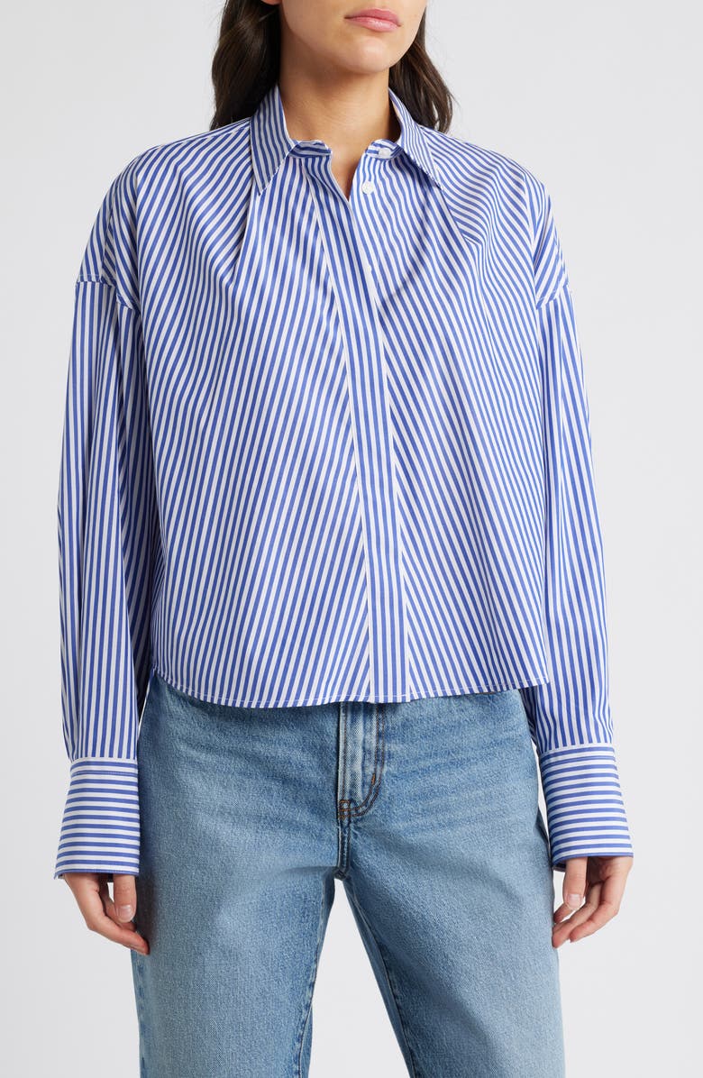 rag & bone Martha Stripe Cotton Button-Up Shirt