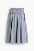 H & M Smocked-Waist Skirt