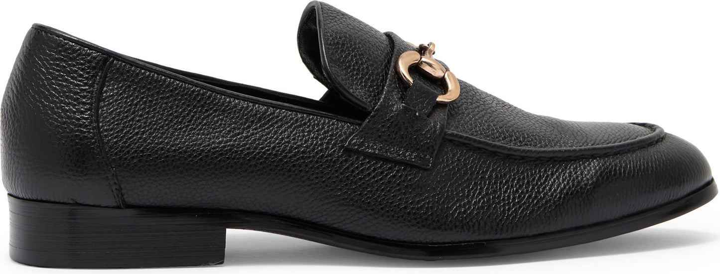 Maison Forte Elba Bit Loafer, Alternate, color, BLACK