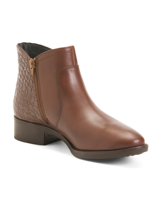 Leather Felicity Comfort Booties