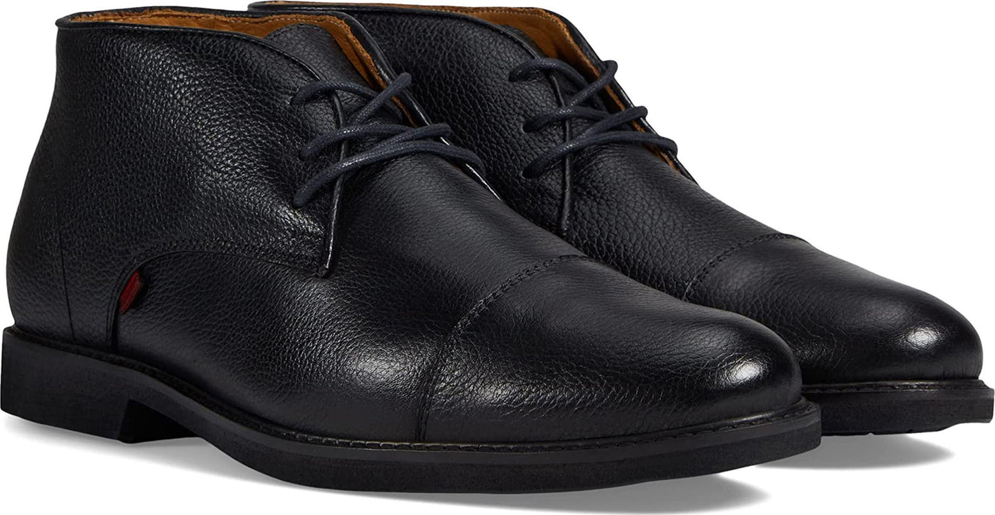 Marc Joseph New York Lenox Ave Chukka Boot, Alternate, color, BLACK GRAINY