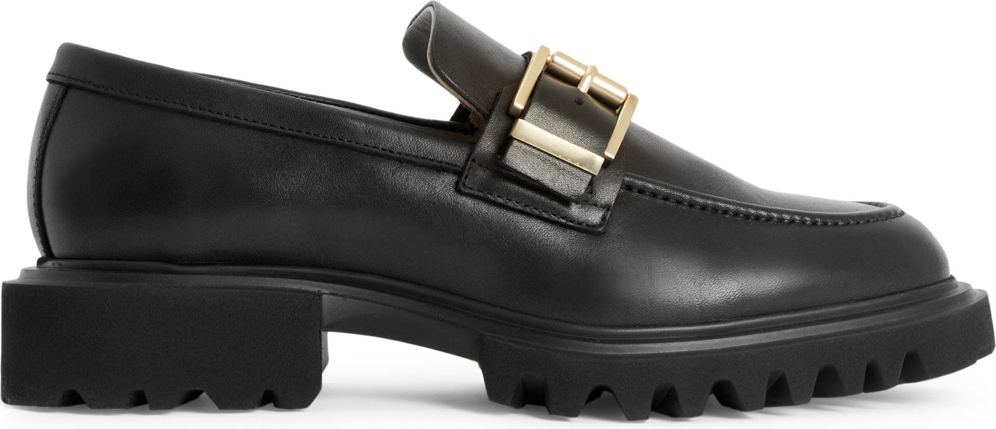 AllSaints Emily Loafer, Alternate, color, Black