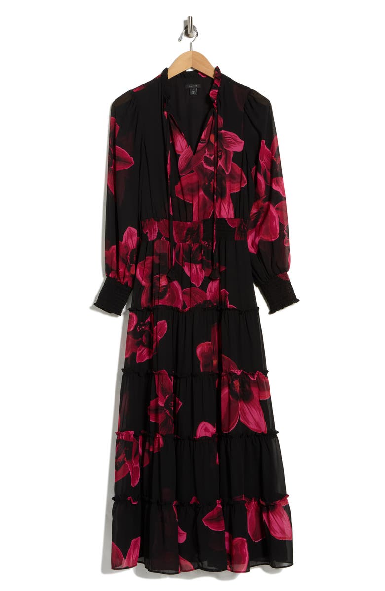Halogen Tie Neck Long Sleeve Maxi Dress VinNews Recommendations Halogen Tie Neck Long Sleeve Maxi Dress VinNews Recommendations