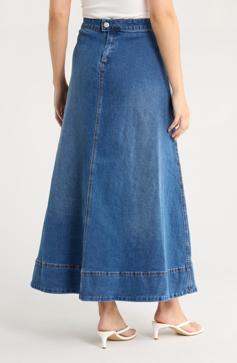 Parker The Fern Denim Midi Skirt