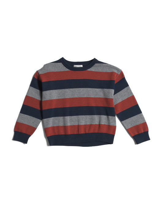 Boys Striped Sweater