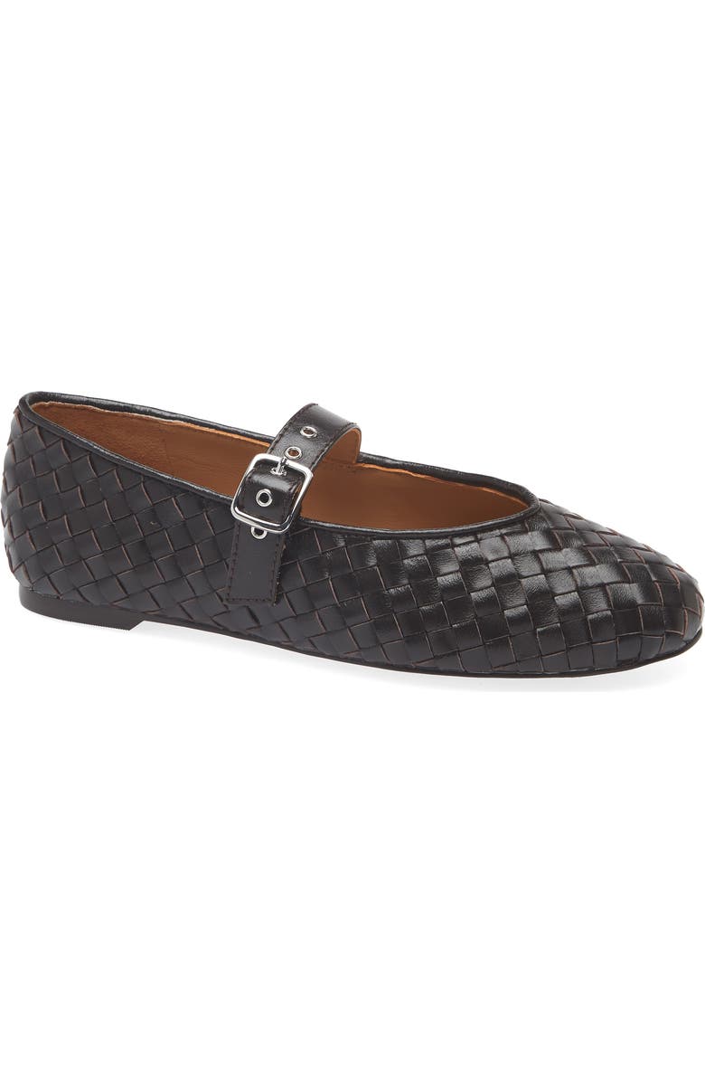 Madewell The Remy Woven Mary Jane Flat (Women)