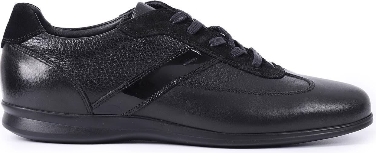 VELLAPAIS Sarasota Suede Sneaker, Alternate, color, BLACK