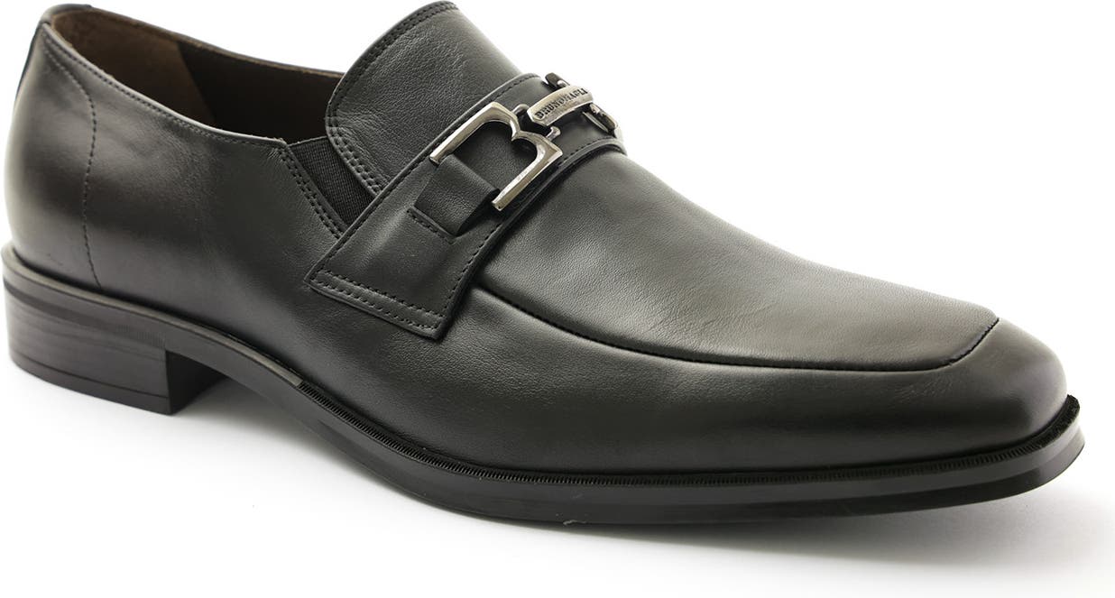 Bruno Magli Paul Bit Loafer, Main, color, BLACK