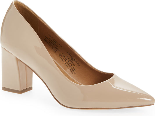 ABOUND Audry Block Heel Pump, Main, color, BEIGE