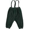Corduroy Essentials Shoulder Strap Pant Overalls, Teal