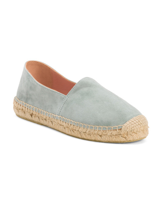 PRETTY BALLERINAS Made In Spain Leather Athena Espadrille Flats