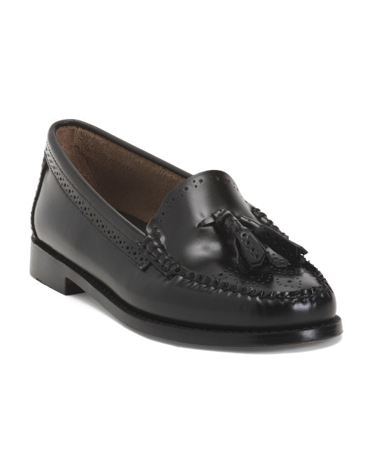 GH BASS Leather Estelle Tassel Weejun Loafers