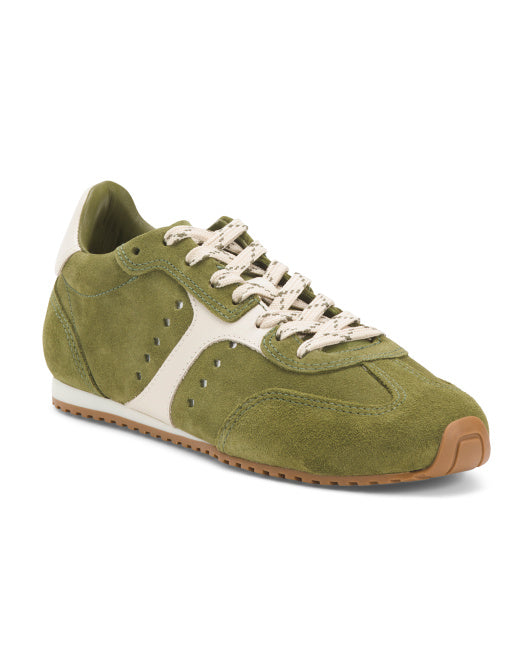 LARROUDE Made In Brazil Suede Stella Sneakers