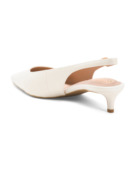 COLE HAAN Patent Leather Go To Jocelyn Slingback Comfort Pumps