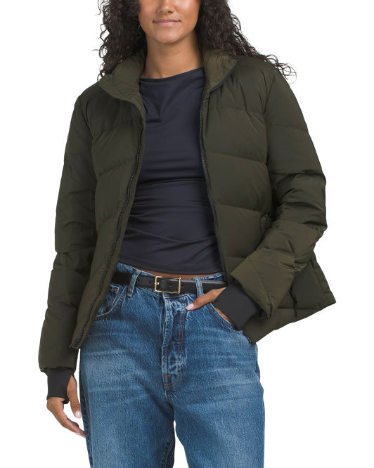 THEORY Stand Puffer Jacket