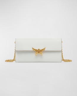 MCMTracy Large Monogram Wallet on Chain