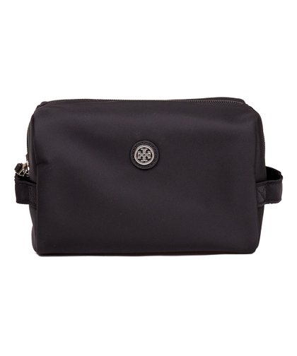 Tory Burch | Black Virginia Large Cosmetic Case