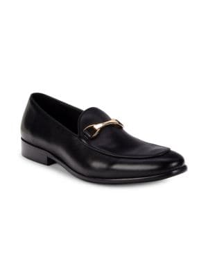 Saks Fifth Avenue
 Dunham Leather Bit Loafers