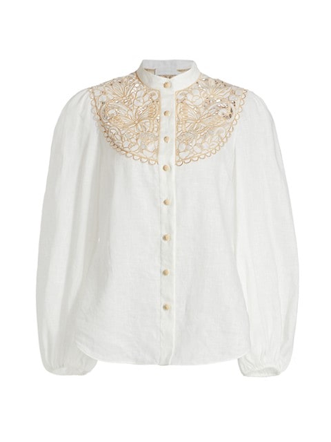 Jeannie Embroidered Blouse