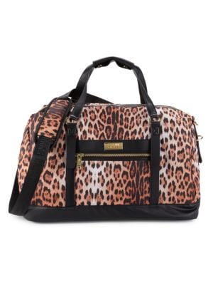 Cavalli Class by Roberto Cavalli
 Leopard-Print Travel Duffel