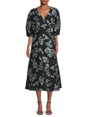 Tanya Taylor
 Lida Floral Wrap Dress