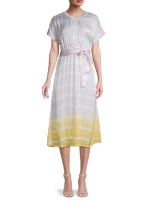 Ecru
 Andrews Belted Shirt Dress