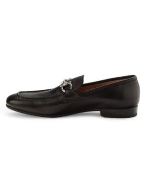 Salvatore Ferragamo
 Gancini Leather Bit Loafers