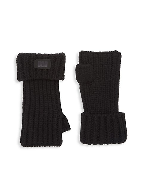 Women's Chunky Fingerless Cuff Gloves