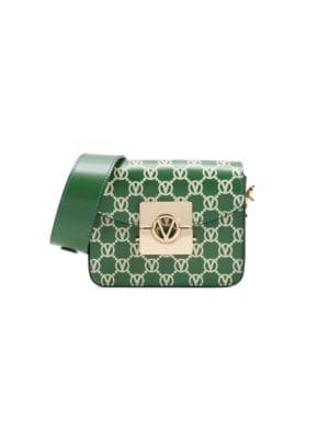 Valentino by Mario Valentino
 Bijou Monogram Leather Shoulder Bag